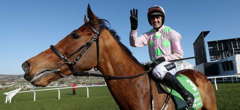 Winning Cheltenham jockey on the first day of the festival