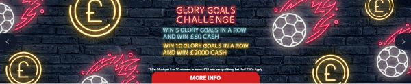 Glory Goals at Red Zone sports